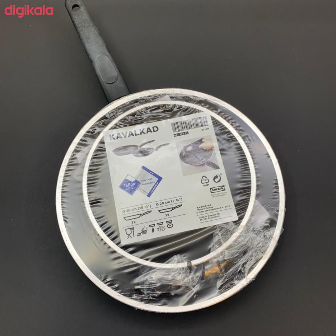 سرویس تابه 2 پارچه ایکیا مدل BLK-TRKY کد SHR 807 main 1 12