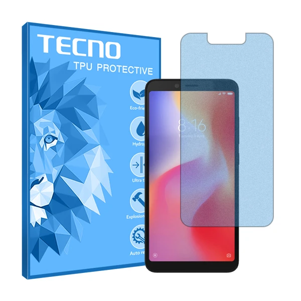 محافظ صفحه نمایش مات آنتی بلو تکنو مدل HyMBLU مناسب برای گوشی موبایل شیائومی Redmi 6A