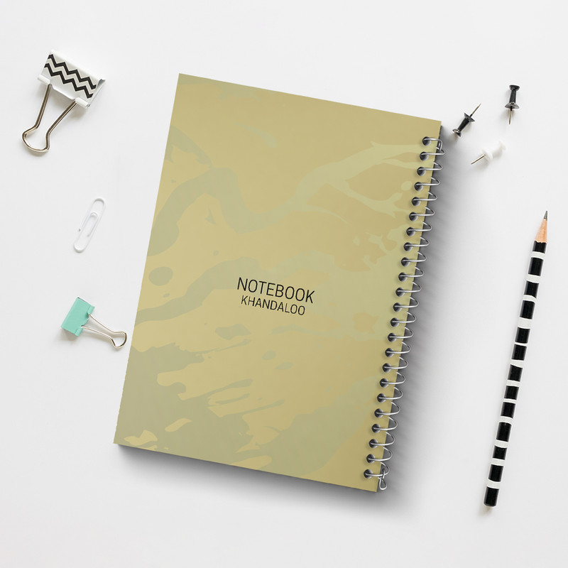 دفتر ژورنال نویسی 50 برگ خندالو مدل نقطه ای طرح مینیمال کد N1506