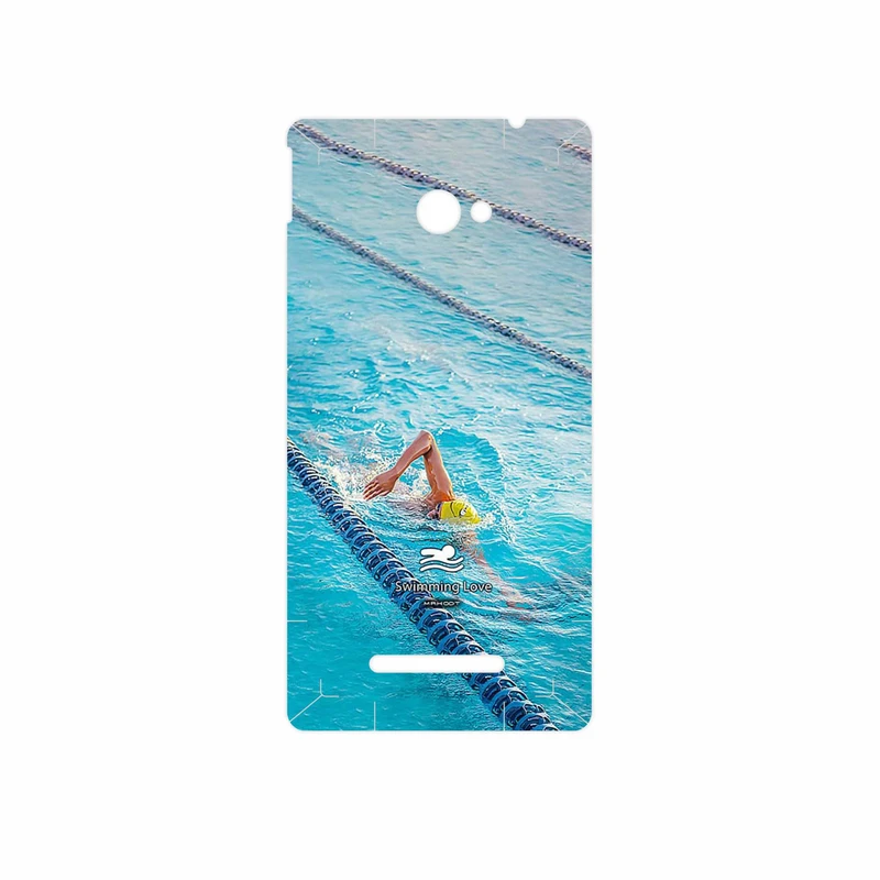 برچسب پوششی ماهوت مدل Swimming مناسب برای گوشی موبایل اچ تی سی 8X