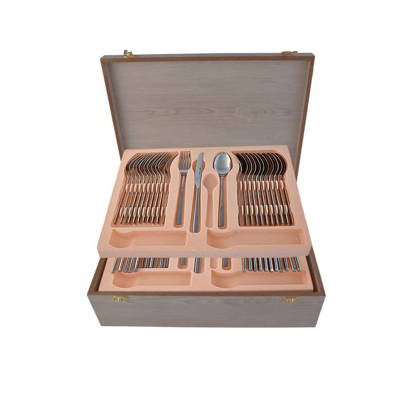 سرویس قاشق و چنگال 54 پارچه ام جی اس مدل DONA(GE)006
