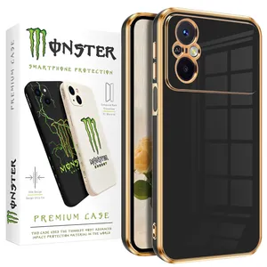 Plated monster cover suitable for Xiaomi Poco M5 4G / Poco M4 5G mobile phone
