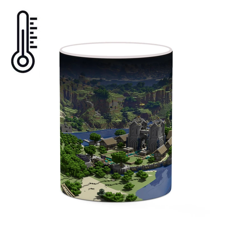 ماگ حرارتی کاکتی طرح ماینکرافت minecraft مدل mgh41250