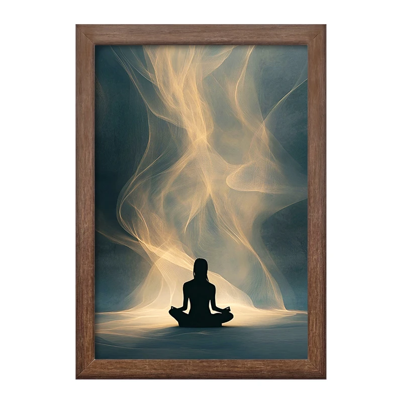 تابلو خندالو طرح مدیتیشن (Meditation) کد F8892