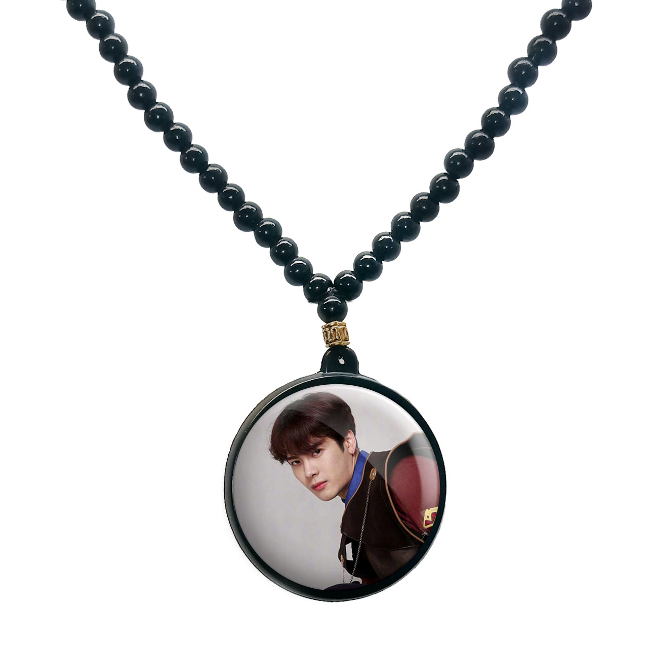 گردنبند پرمانه طرح GOT7 کد pmd.19149 مدل دو طرفه