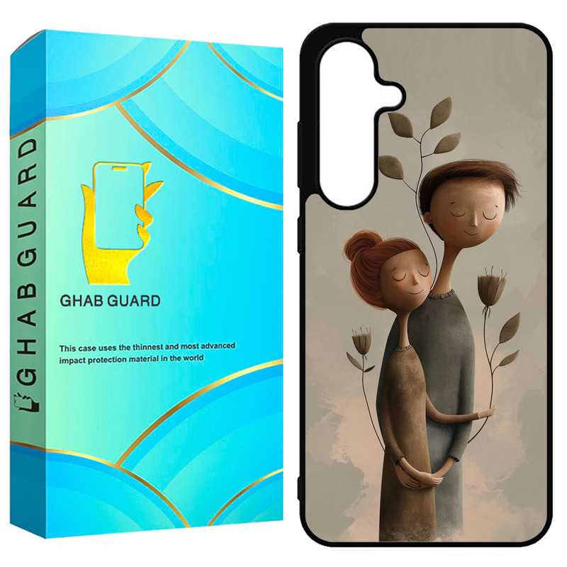 کاور قاب گارد طرح دختر و پسر مدل GS25FE مناسب برای گوشی موبایل سامسونگ Galaxy S25 FE 