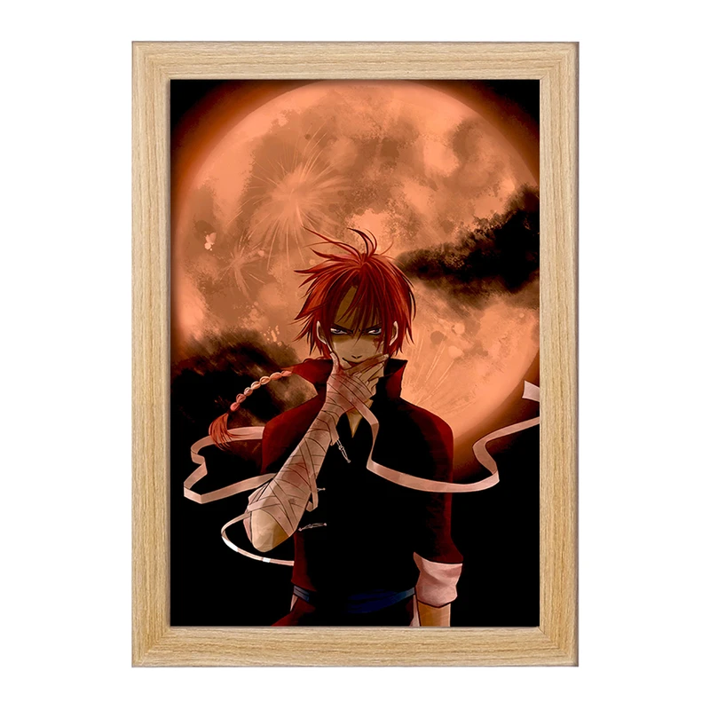 تابلو خندالو مدل کاگویا انیمه گینتاما  کد 12936