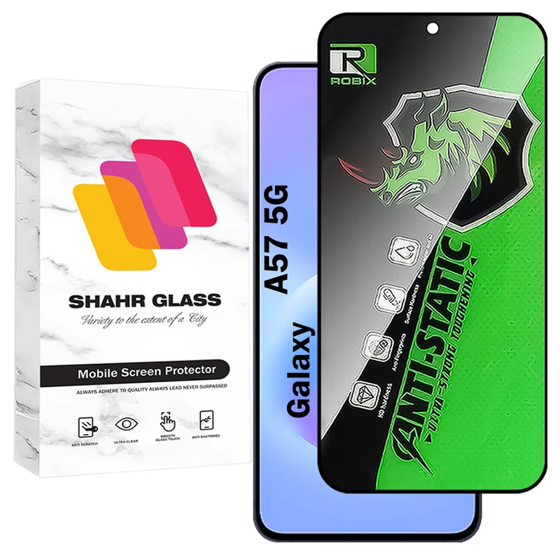 محافظ صفحه نمایش شهر گلس مدل ROBIXS مناسب برای گوشی موبایل سامسونگ Galaxy A57