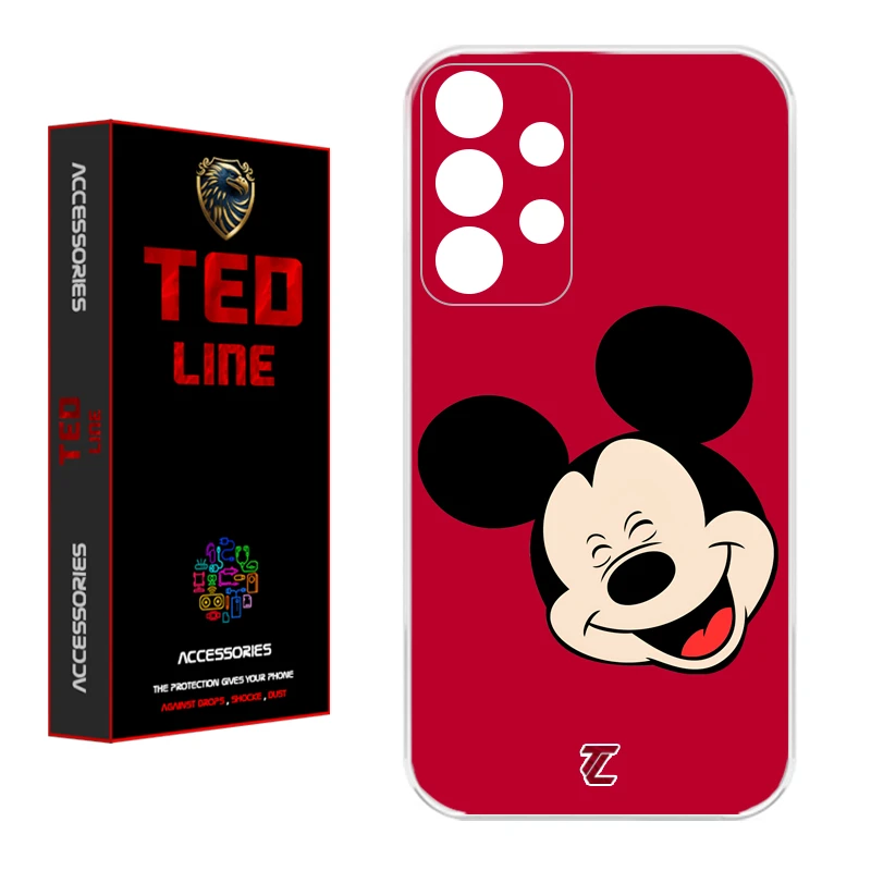 کاور تدلاین طرح میکی موس کد 1213 مناسب برای گوشی موبایل سامسونگ Galaxy A73