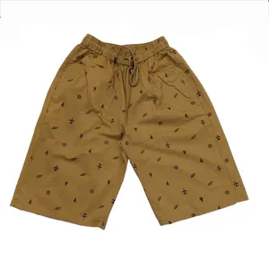 شلوارک مردانه مدل کتان زیر زانو کد 6626