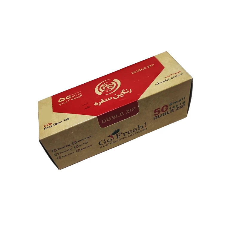 کیسه زیپ دار مدل Z50 بسته 50 عددی