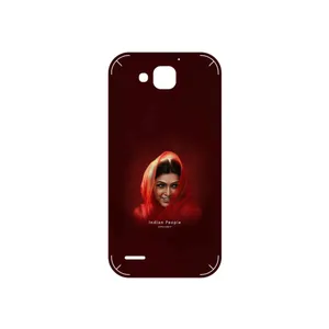MAHOOT Portrait of an Indian Woman Cover Sticker for Huawei Ascend G750
