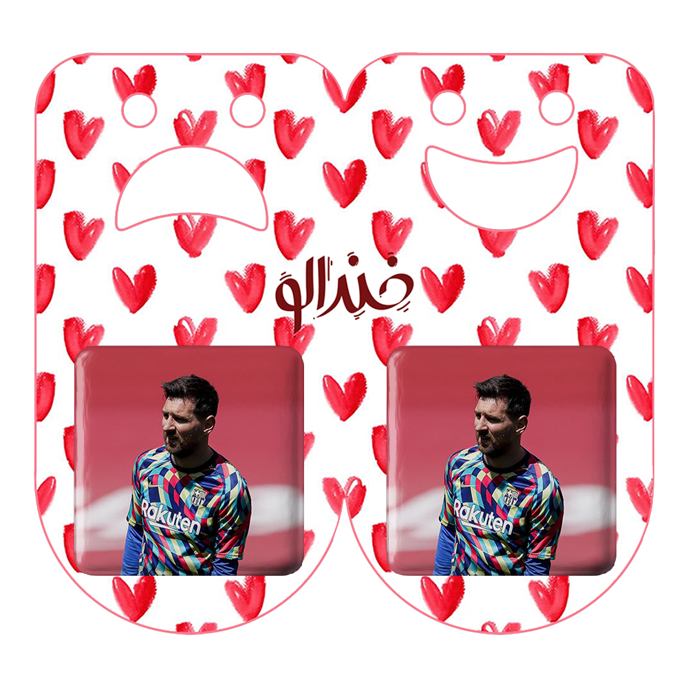 پیکسل خندالو مدل لیونل مسی کد 13966 به همراه مگنت