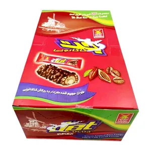 غلات حجیم شده با مغزی کاکائو روکش کاکائو آناتا - 18 گرم بسته 30 عددی