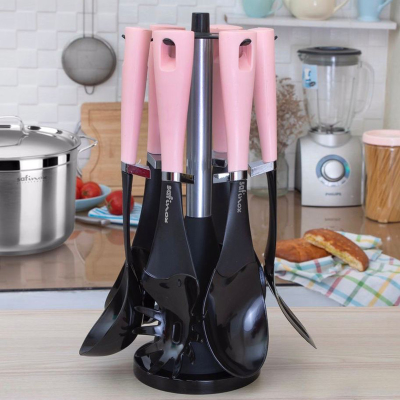 سرویس کفگیر و ملاقه ۷ پارچه سافینوکس مدل B-800