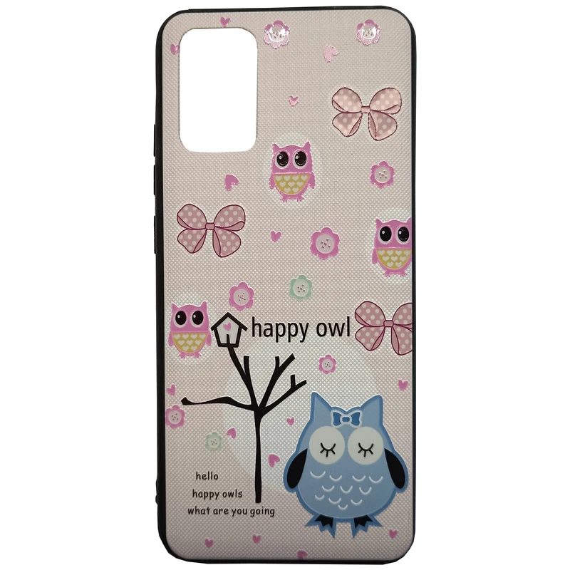 کاور مدل فانتزی کد A-074 طرح جغد مناسب برای گوشی موبایل سامسونگ Galaxy A02S