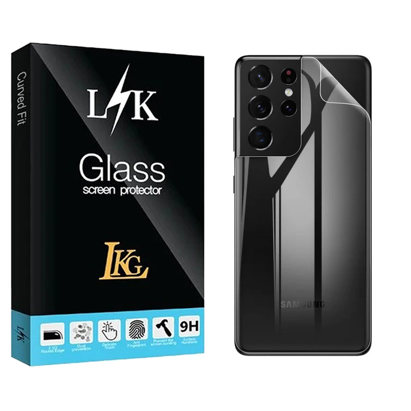 محافظ پشت گوشی ال کا جی مدل TPU مناسب برای گوشی موبایل سامسونگ Galaxy S21 Ultra 5G