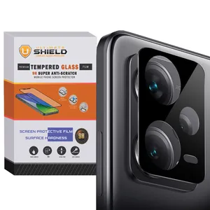 محافظ لنز دوربین آلتیمیت شیلد مدل 3D-UL مناسب برای گوشی موبایل شیائومی Redmi Note 12 5G / Note 12 Pro 5G / Note 12 Pro plus 5G