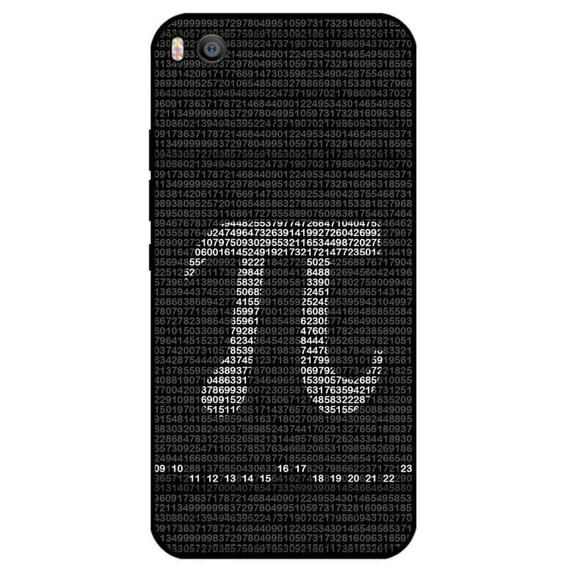 کاور مگافون طرح عدد پی مدل 7240 مناسب برای گوشی موبایل شیائومی Mi 5S