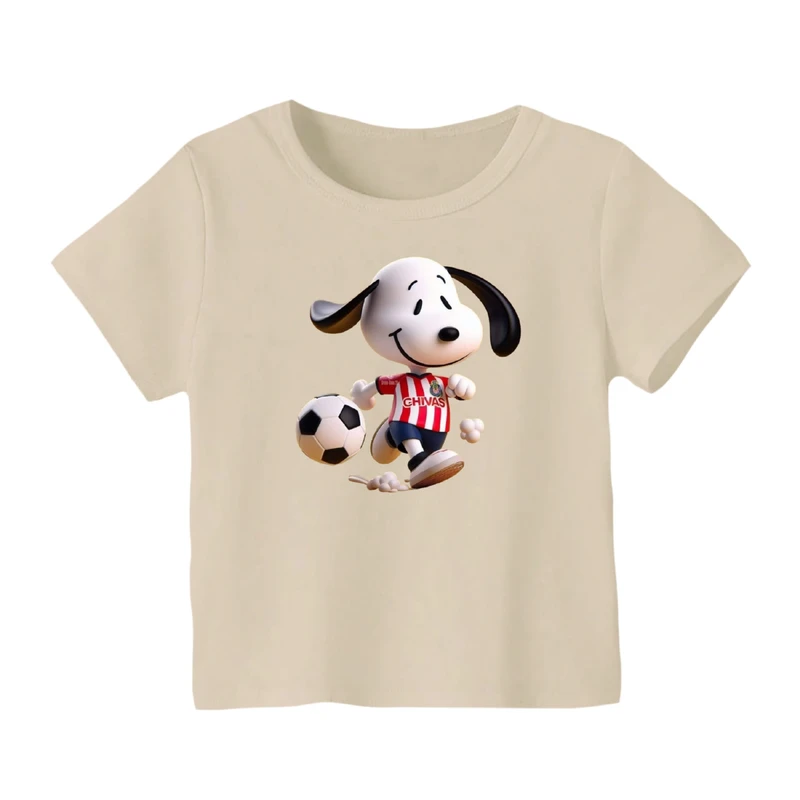 تی شرت آستین کوتاه بچگانه مدل اسنوپی کد ۱۴