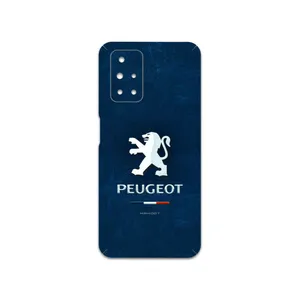 MAHOOT Peugeot-Logo Cover Sticker for Xiaomi Redmi 10 Prime