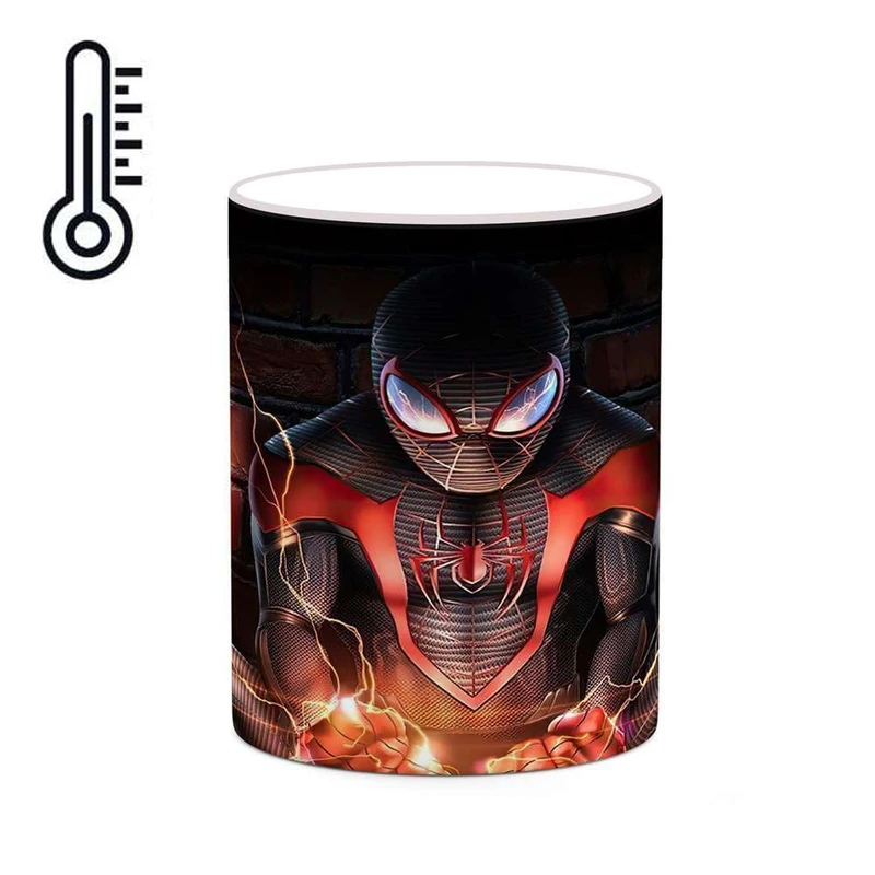 ماگ حرارتی کاکتی مدل کارتون Spider Man کد mgh23215