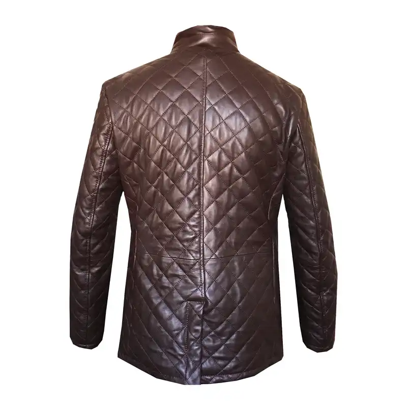 کت چرم مردانه چرم کن ا مدل c-158