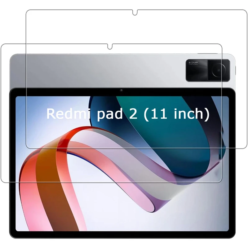 محافظ صفحه نمایش شیشه ای مدل TabG مناسب برای تبلت شیائومی Redmi Pad 2 11 inch بسته 2 عددی