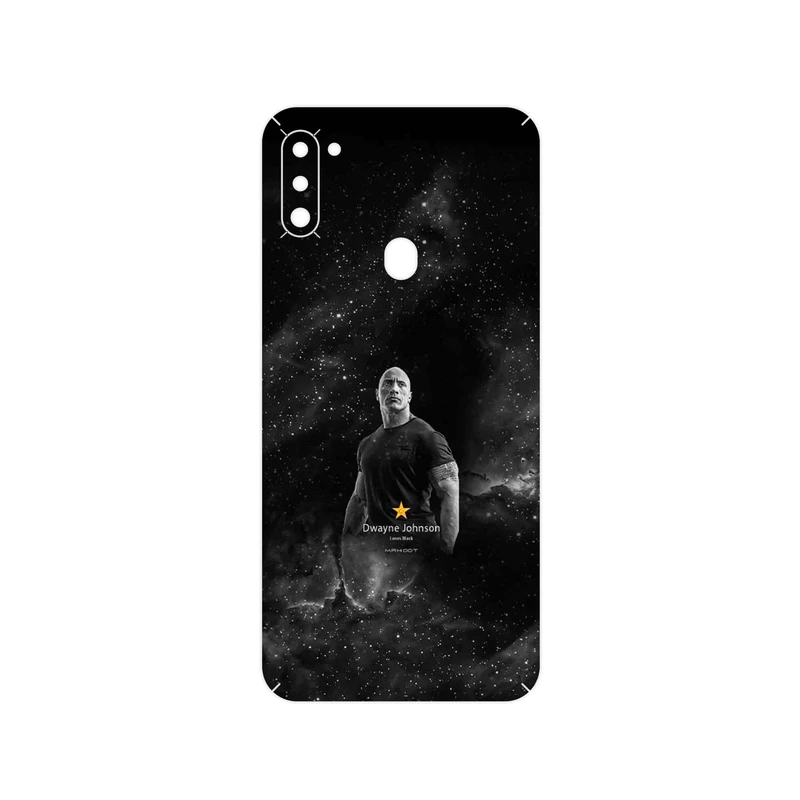برچسب پوششی ماهوت مدل Dwayne Johnson مناسب برای گوشی موبایل سامسونگ Galaxy A11