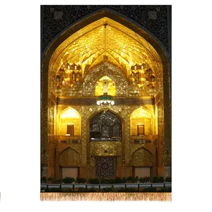 پرچم مدل مخمل طرح حرم امام رضا (ع) کد 6833S
