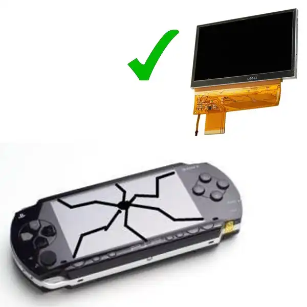 ال سی دی PSP مدل PLC مناسب PSP 1000