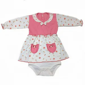 بادی آستین بلند نوزادی مدل A012