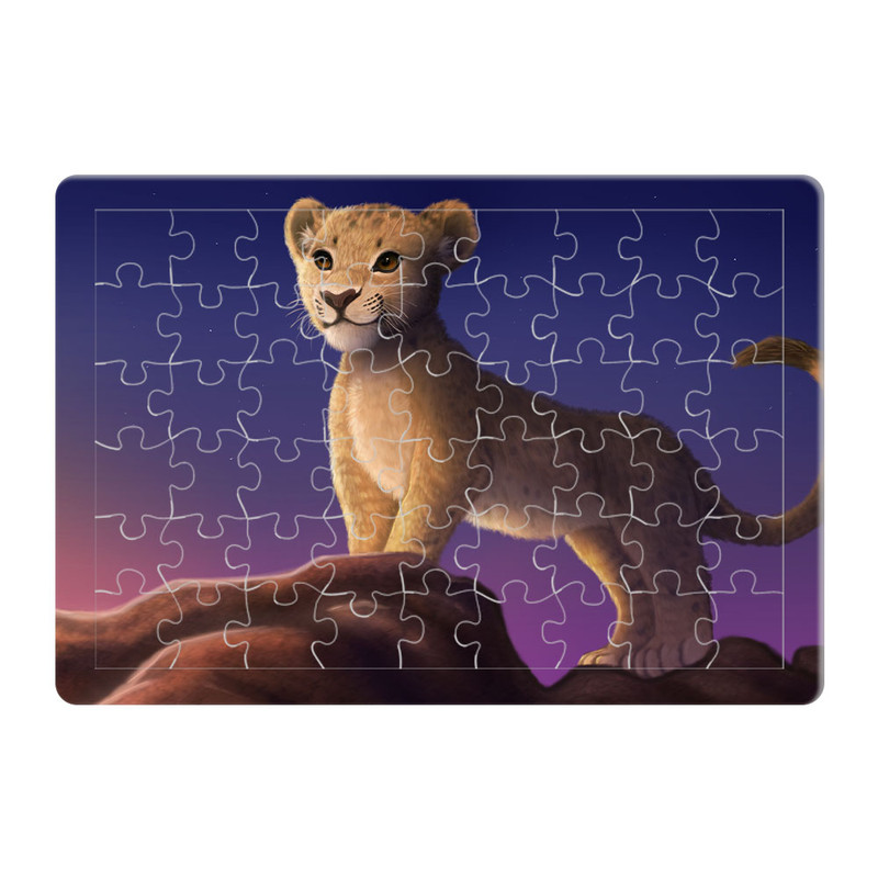 پازل 54 تکه هومرو مدل PL644 طرح انیمیشن شیرشاه