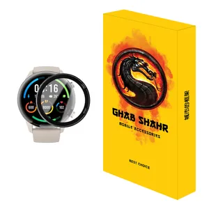 محافظ صفحه نمایش قاب شهر مدل PMMA مناسب برای ساعت هوشمند شیائومی Mi Watch