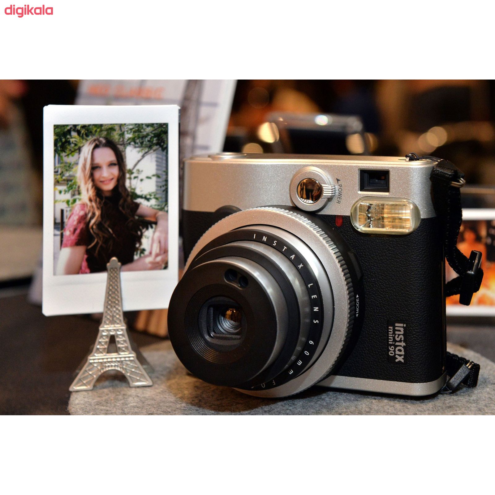 دوربین عکاسی چاپ سریع فوجی فیلم مدل Instax mini 90 Neo Classic به همراه فیلم main 1 13