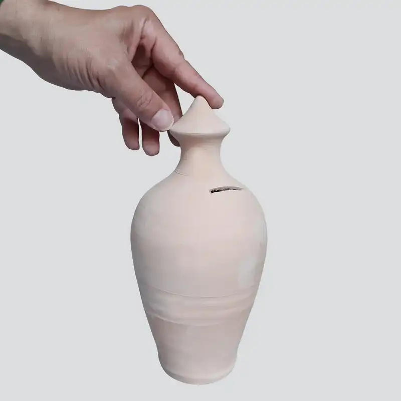 قلک سفالی مدل خمره کد QCL-002