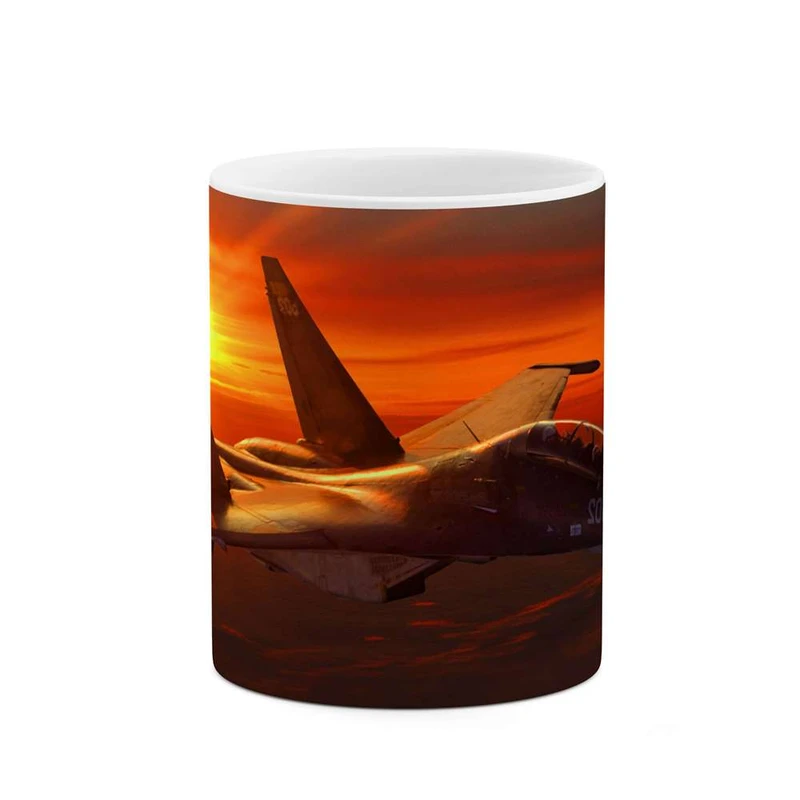 ماگ کاکتی مدل هواپیمای جنگنده کد mgh12146