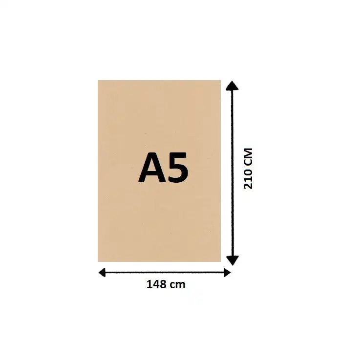 کاغذ کرافت کد A5 بسته 200 عددی