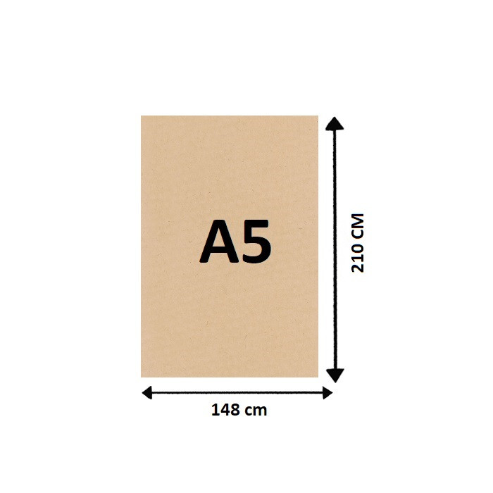کاغذ کرافت کد A5 بسته 200 عددی