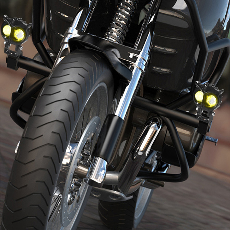 پرژکتور دو کنتاکت خودرو طرح جغد بسته دو عددی