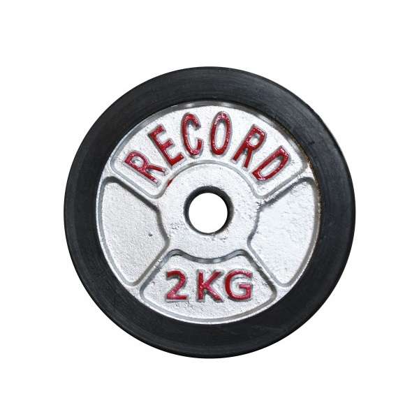 وزنه دمبل رکورد کد N91 وزن 2 کیلوگرم بسته 2 عددی
