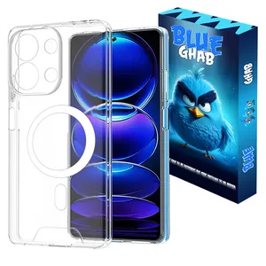 کاور بلو قاب مدل مگ سیف کد 012 مناسب برای گوشی موبایل شیائومی Redmi Note 13 4G