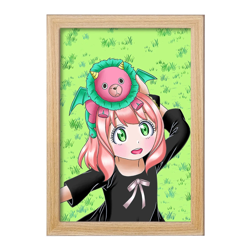 تابلو خندالو مدل آنیا فورجر انیمه اسپای ایکس فمیلی Spy x Family  کد 15583