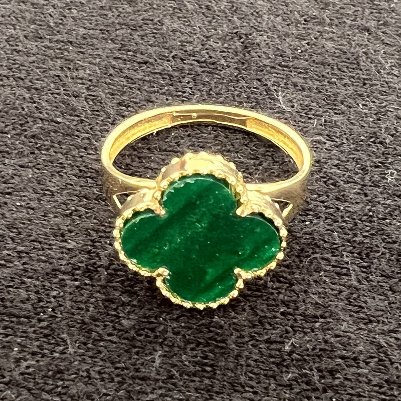 انگشتر طلا 18 عیار زنانه دوست خوب مدل ونکلیف کد 02 سایز 54 انگشتر طلا 18 عیار زنانه دوست خوب مدل ونکلیف کد 02 سایز 54