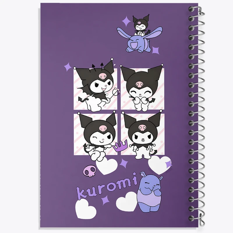 دفتر لیست خرید 50 برگ خندالو طرح کرومی (Kuromi) کد N4200