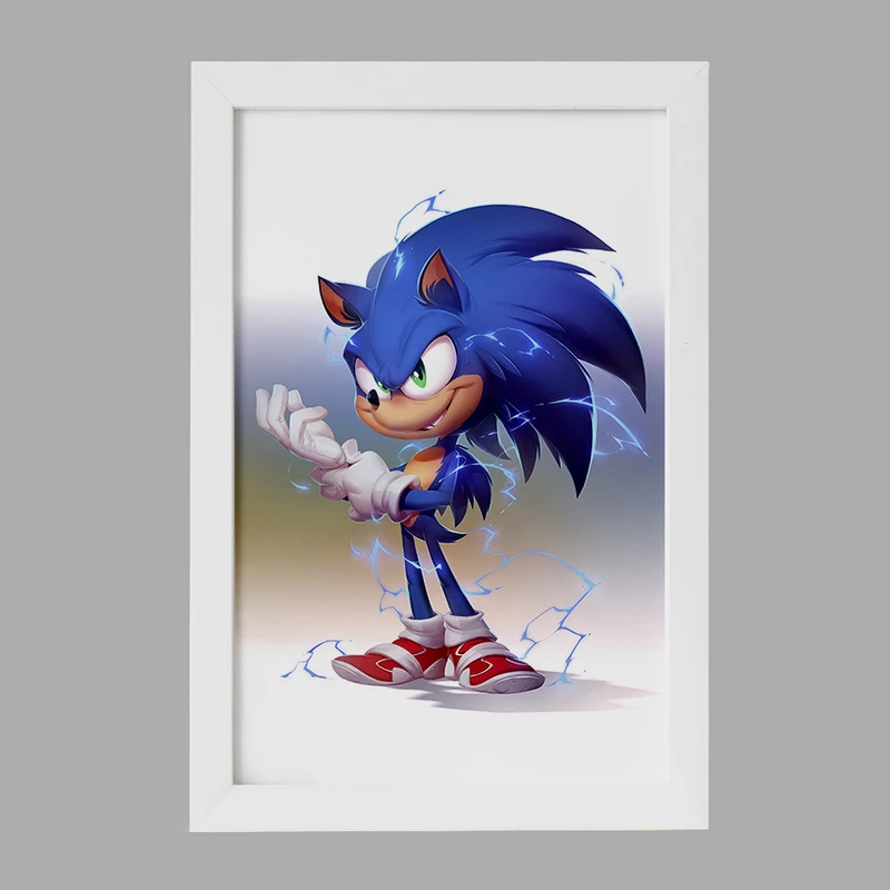 تابلو خندالو مدل سونیک (Sonic) کد 37024