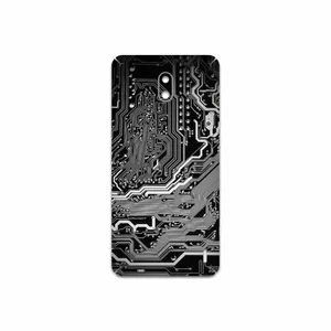 MAHOOT Black Printed Circuit Board Cover Sticker for Nokia 2