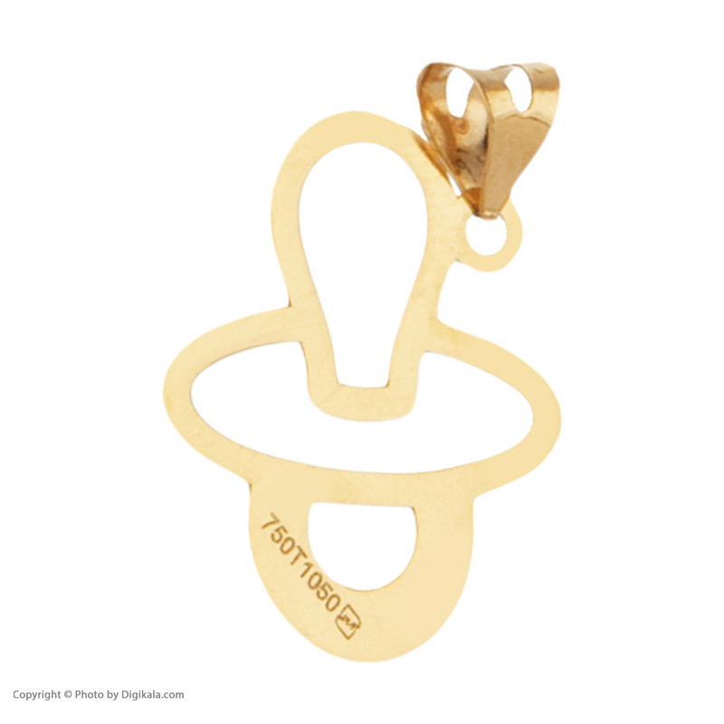 آویز گردنبند طلا 18 عیار دخترانه مایا ماهک مدل MM1137