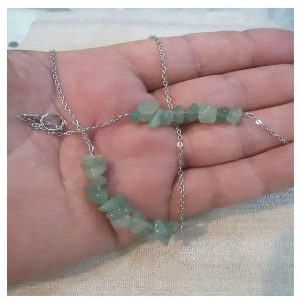 نیم ست زنانه مدل سنگ آونتورین