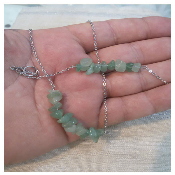 نیم ست زنانه مدل سنگ آونتورین